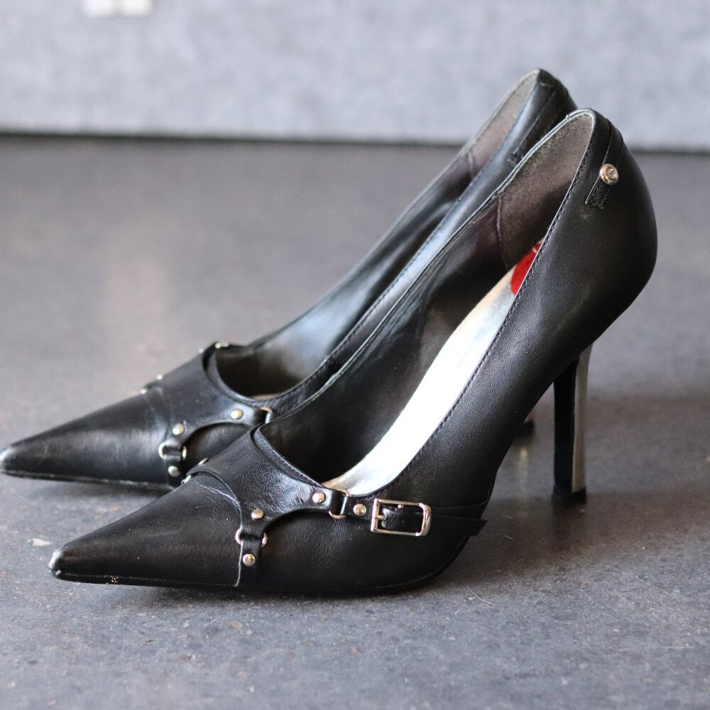 Vintage Black Echo Unlimited Heels
